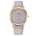 Montres à quartz décontractées pour femmes à la mode avec cadran givré pour dames montre-bracelet analogique en cuir bande robe accessoires montres-bracelets